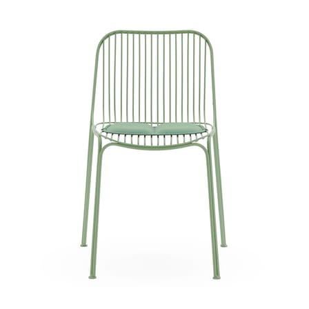 Chaise HiRay métal vert - Kartell