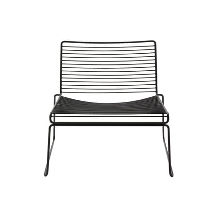 Fauteuil bas Hee métal noir - Hay