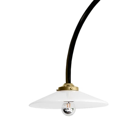 Hanging Lamp n°2 Wall light with plug metal black / H 180 x W 75 cm - valerie objects