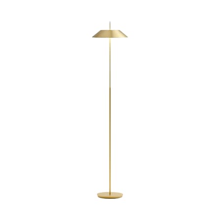 Lampada a stelo Mayfair oro metallo LED / H 147 cm - Vibia