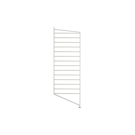 Montanti laterali  metallo beige / ciascuno - H 85 x P 30 cm - String Furniture
