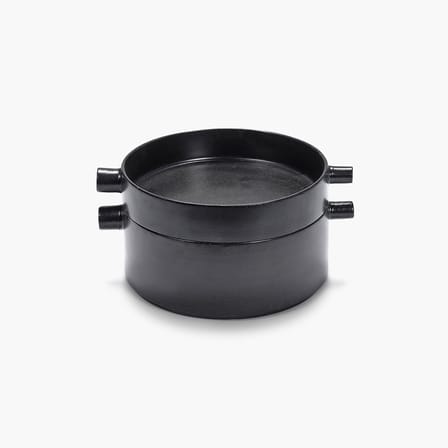 Piatto da forno FCK Small ceramica nero / Ø 25 x H 5,3 cm - Serax