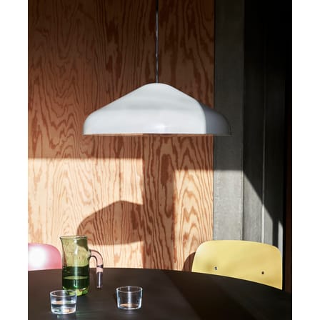 Suspension Pao Large métal blanc / Ø 47 cm - Hay