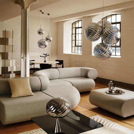 Suspension Whirl Medium / LED - Ø 30 cm - Tom Dixon