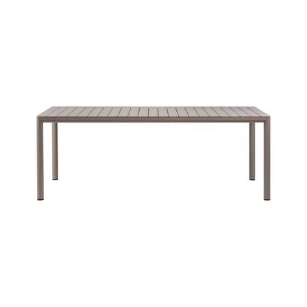 Tevere Extending table composite material beige / 211-275 x 100 cm - NARDI