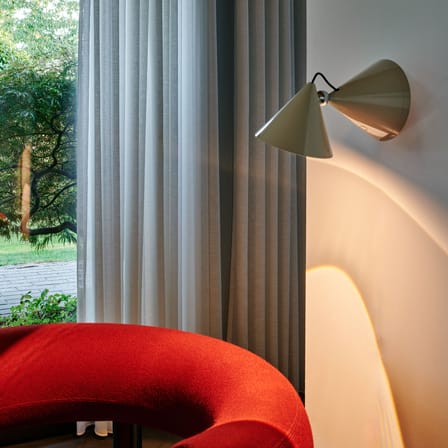 Wandleuchte Pose Surface LED metall beige / Orientable - Tom Dixon