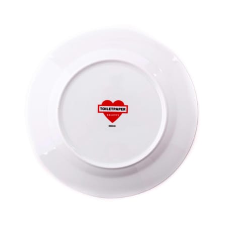 Assiette Toiletpaper - Globe céramique multicolore / Ø 27 cm - Seletti