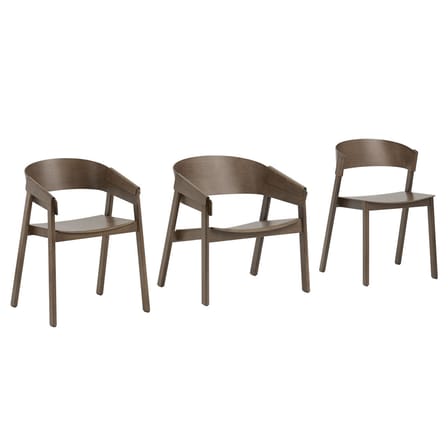 Chaise empilable Cover bois naturel - Muuto