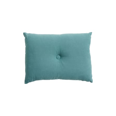 Coussin Dot Lin bleu / 60 x 45 cm - Hay