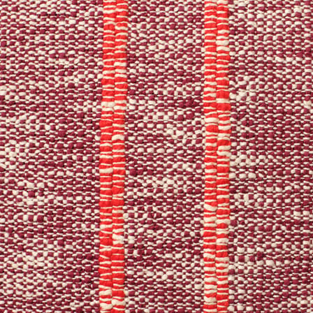 Kissen Track textil rot / 56 x 56 cm - Tom Dixon