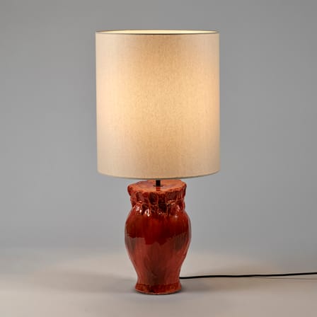 Lampe à poser Look at me 03 céramique orange / H 77 cm - Serax