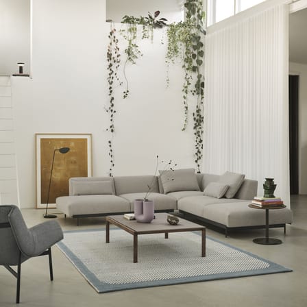 Lampe extérieur sans fil rechargeable Ease plastique noir / Ø 13 x H 21,5 cm - Muuto