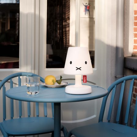 Lampe extérieur sans fil rechargeable Edison the Petit x Miffy / H 25 cm - Fatboy