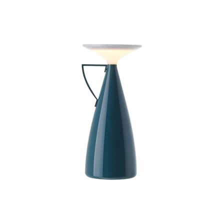 Lampe sans fil rechargeable Camomille LED bleu / By Philippe Starck - Recyclé - Kartell
