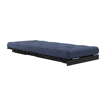 Fauteuil convertible Roots / Dormeuse & lit d'appoint - 3 positions / Structure noire - KARUP DESIGN