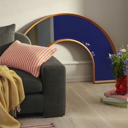 Miroir mural Alva bois naturel / L 139 x H 90,5 cm - BROSTE COPENHAGEN