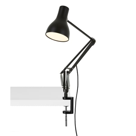 Lampe Type 75 Set metal black / Clamp base - Anglepoise