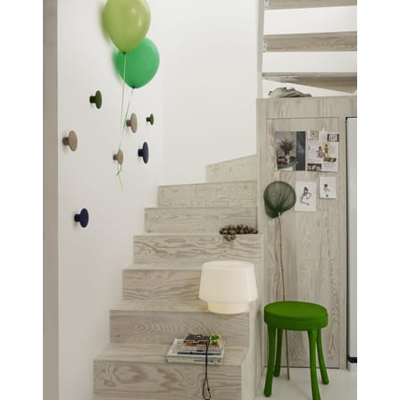 Patère The Dots Wood Medium / Bois - Ø 13 cm - Muuto