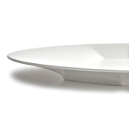 Silos 02 Plate ceramic white / Ø 28 cm - Set of 2 - Serax