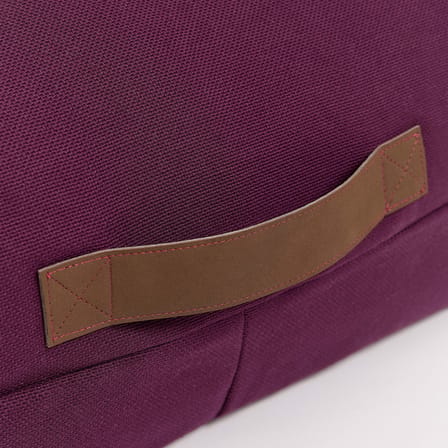 Pouf enfant Oasis tissu violet - NOBODINOZ