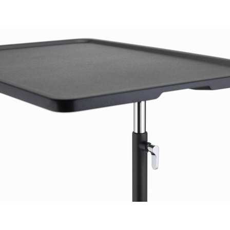 Pult NesTable plastikmaterial schwarz / Laptoptisch - Neigbare Tischplatte - Vitra