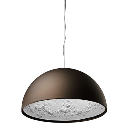 Suspension Skygarden 1 métal pierre marron / Ø 60 cm - Plâtre & aluminium - Flos