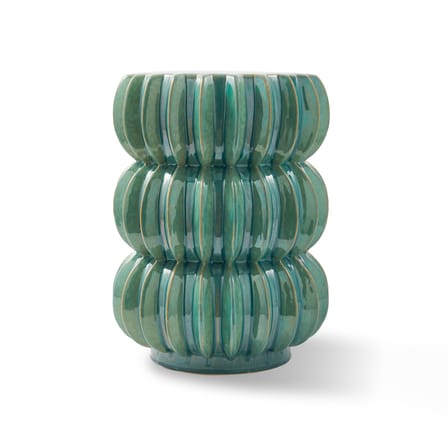 Table d'appoint Pumpkin céramique vert / Ø 33 x H 44,5 cm - POLSPOTTEN