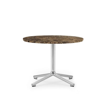 Tavolino Lunar pietra marrone / Ø 60 x H 45 cm - Marmo caffé - Normann Copenhagen
