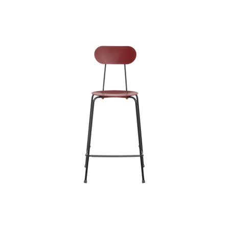 Chaise de bar Mariolina rouge / H 66 cm - Magis