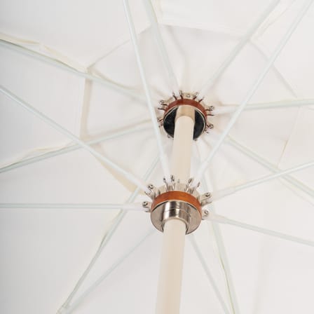 Parasol The Club blanc / Ø 200 cm - BUSINESS & PLEASURE