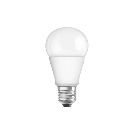 Ampoule LED E27  verre blanc / Standard dépolie - 10W=75W (2700K, blanc chaud) - Osram
