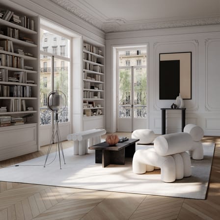 Banc rembourré Hiro / Banquette - L 120 cm - 101 COPENHAGEN