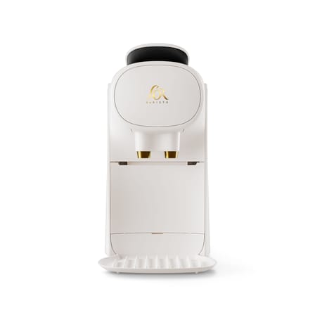 Cafetière à capsules L'Or Barista Plissé blanc - Alessi