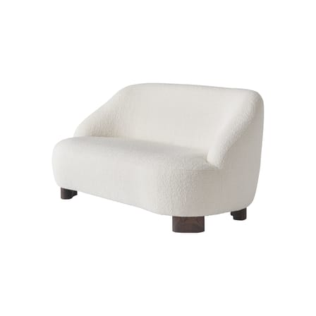 Canapé droit Margas LC3 tissu beige / Tissu bouclé - L 160 cm - &tradition