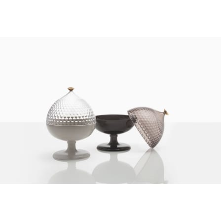 Centre de table Pumo plastique marron / Ø 21 x H 29 cm - Kartell