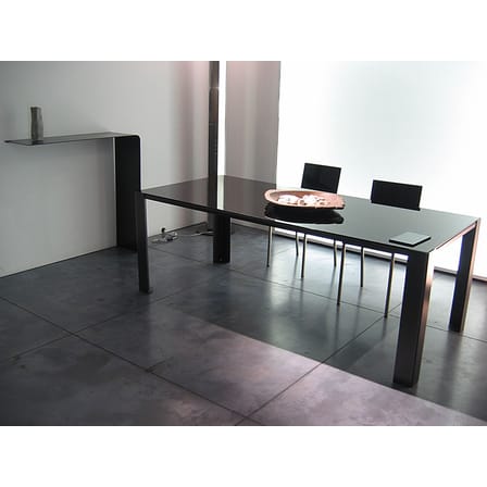 Console murale Wing Shelf métal noir - Zeus