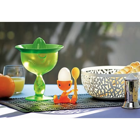 Corbeille Cactus métal blanc / Ø 29 cm - Marta Sansoni, 2000 - Alessi