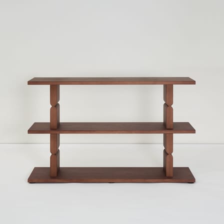 Étagère Coloured Wood Noon bois marron / L 118 x H 107 cm - NOBODINOZ