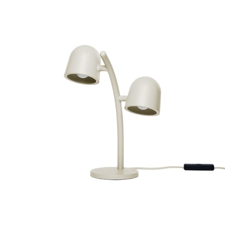 Lampe de table Little Lebow métal blanc / 2 spots orientable - Fatboy
