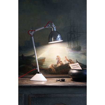 Lampe de table N°205 métal noir / Lampe Gras - Réédition 1921 - DCW éditions