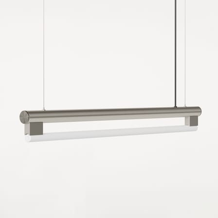 Eiffel Single Pendant metal silver / L 100 cm - Frama 