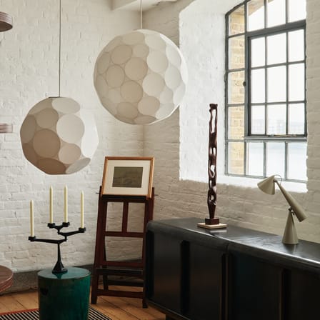 Soft Large Pendant textile white / Ø 60 cm - Tom Dixon