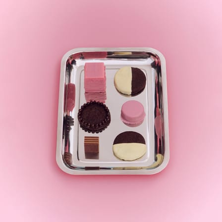 Plat de service Essential Rectangular métal / 26 x 18 cm - Hay