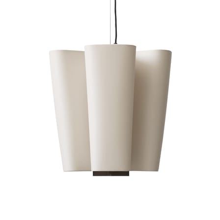 Suspension Bella SC114 tissu blanc / H 50 cm - &tradition