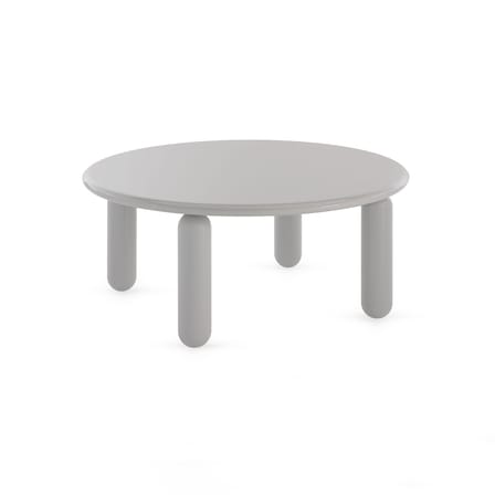Table basse Undique Mas bois gris / Ø 85 x H 30 cm - Patricia Urquiola, 2023 - Kartell
