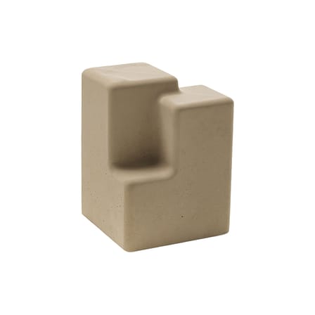 Table d'appoint Matrix / 33 x 33 x H 47 cm - Béton - Mogg