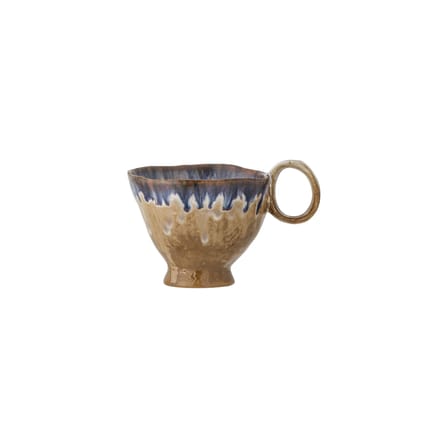 Tasse Imogen céramique bleu / Ø 8,5 x H 7 cm - 175 ml - Bloomingville