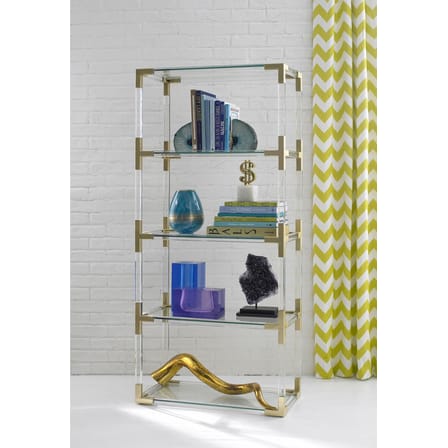 Vase Bel Air Gorge plastique gris / Rectangle H 12 cm - Jonathan Adler