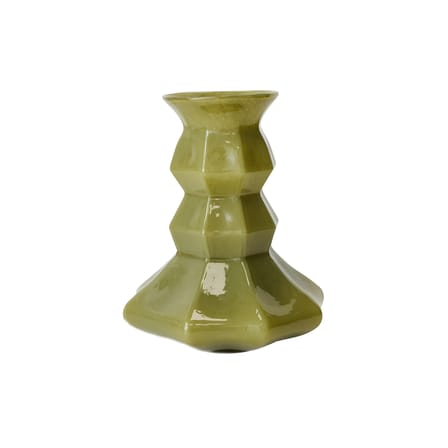 Vase Silhouette verre vert - HK LIVING