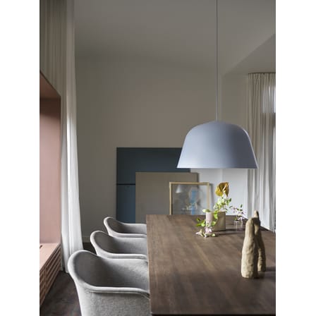 Vaso Ridge Small ceramica bianco beige / H 16,5 cm - Ceramica - Muuto